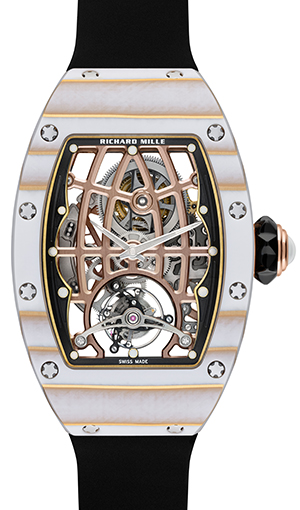 RICHARD MILLE(リシャール・ミル) 2025新作 リシャール・ミル「RM 74-02 オートマティック トゥールビヨン ゴールドクオーツTPT®」