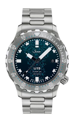 SINN(ジン) 2025新作 何十万キロの航海を経て生まれ変わった、Uボート・スチール製ダイバーズウォッチ。ジン「U15」「U16」「U18」