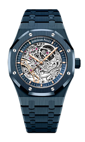 AUDEMARS PIGUET(オーデマ ピゲ) 2025新作 ジュウ渓谷の空をイメージした革新的なセラミックカラーが登場。オーデマ ピゲ「ロイヤル オーク ダブル バランスホイール オープンワーク」「ロイヤル オーク オフショア クロノグラフ」