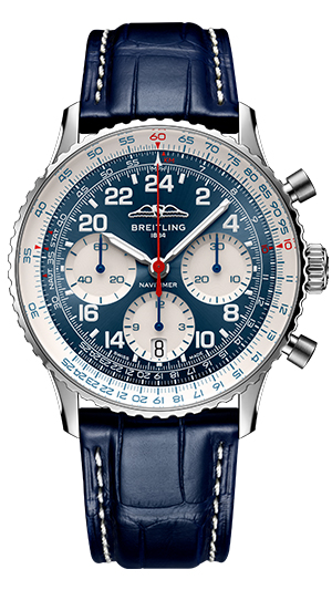 BREITLING(ブライトリング) 2025新作 スコット・カーペンター生誕100周年を記念し、プラチナ製のナビタイマー コスモノートを発表。ブライトリング「ナビタイマー B02 クロノグラフ 41 コスモノート スコット・カーペンター センテナリー」