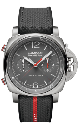 PANERAI(パネライ) 2025新作 パネライとルナ・ロッサとのシナジー。パートナーシップを継続し、2つの新しいルミノールが登場。パネライ「ルミノール クロノ フライバック ルナ・ロッサ」「ルミノール ルナ・ロッサ」