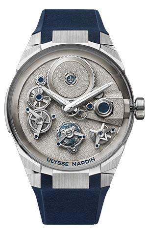 ULYSSE NARDIN(ユリス・ナルダン) 2025新作 神秘と卓越性の出会い。知覚に挑戦し、エンジニアリングを再定義するハイ・ホロロジー複雑機構モデル。ユリス・ナルダン「ブラスト フリーホイール マイユショール」