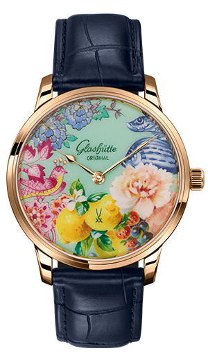 GLASHÜTTE ORIGINAL(グラスヒュッテ・オリジナル) 2025新作 伝統豊かな2つのブランドによるリミテッド・エディション。グラスヒュッテ・オリジナル「セネタ・マイセン」
