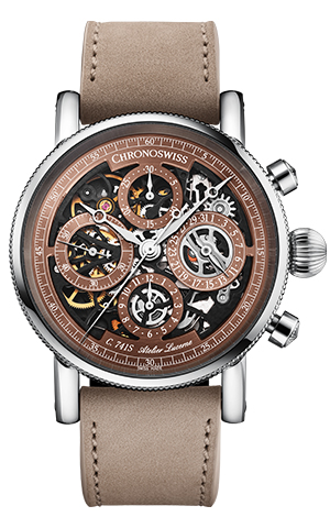 CHRONOSWISS(クロノスイス) 2025新作 スケルトン・クロノグラフの30年にわたる熟練の技。クロノスイス「オーパス クロノグラフ ダカール」