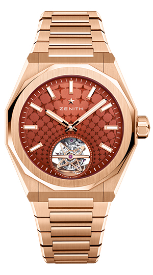 ZENITH(ゼニス) 2025新作 「デファイ スカイライン」が新たな高みへ。ゼニスの歴史あるマニュファクチュールに着想を得た印象的なローズゴールド製トゥールビヨン搭載モデルが登場。ゼニス「デファイ スカイライン トゥールビヨン」