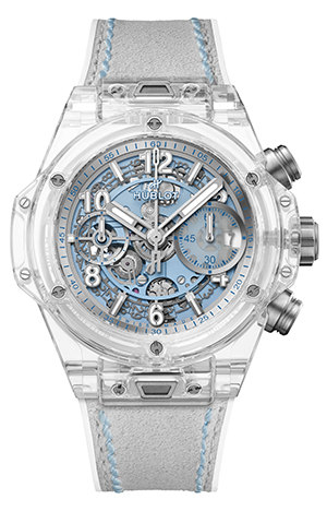 HUBLOT(ウブロ) 2025新作 冬の精神を宿した2つの時計を発表。ウブロ「ビッグ・バン ウニコ ウィンター サファイア」「ビッグ・バン ウニコ ウィンター チタニウム セラミック」