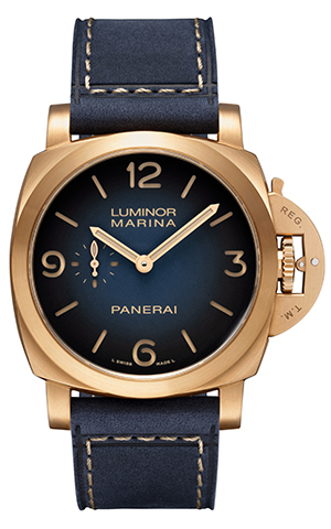 PANERAI(パネライ) 2025新作 パネライのブロンズ レガシーは象徴的なルミノール マリーナと共に続きます。パネライ「ルミノール マリーナ ブロンゾ」