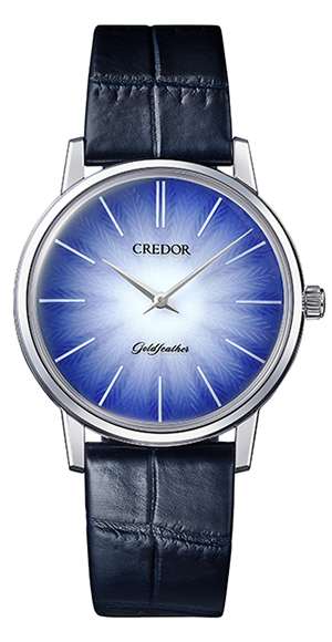 CREDOR(クレドール) 2026新作 伊万里鍋島焼の美しさの新境地に至る限定モデルが登場。クレドール「ゴールドフェザー 伊万里鍋島焼ダイヤル 限定モデル」