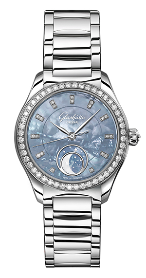 GLASHÜTTE ORIGINAL(グラスヒュッテ・オリジナル) 2026新作 天空を映す色彩。グラスヒュッテ・オリジナル「セレナーデ・ルナ」より「スカイライン ブルー」カラーの新作が登場