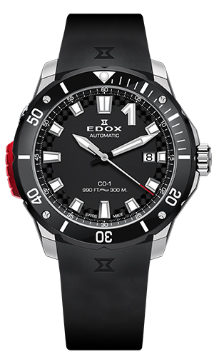 EDOX(エドックス) 2026新作 デザイン、実用性、プロ仕様スペックを高次元で融合した新たなスタンダードダイバーズ。エドックス「クロノオフショア1 ベゼルロック デイト オートマティック」