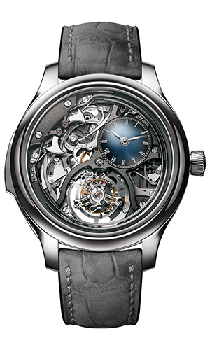H.Moser & Cie.(H.モーザー) 2026新作 開かれた造形、響く音色。H.モーザー「エンデバー・ミニッツリピーター シリンドリカル トゥールビヨン スケルトン」