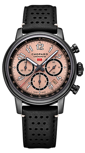 CHOPARD(ショパール) 2026新作 時の流れを想起させる、独自の風合いを宿した堅牢なクロノグラフ。ショパール「ミッレ ミリア クラシック パティナ」