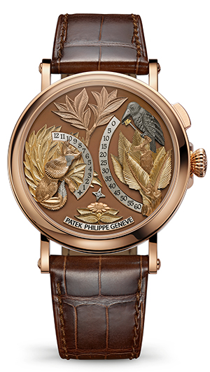 PATEK PHILIPPE(パテック フィリップ) 2026新作 パテック フィリップ「オートマトンによるオンデマンド時・分表示《カラスとキツネ》 5249Rモデル」