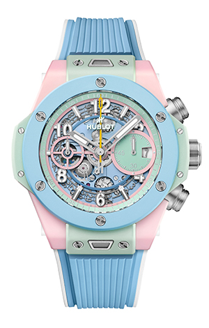 HUBLOT(ウブロ) 2026新作 HUBLOT SUMMER：パステルセラミックの芸術。ウブロ「ビッグ・バン サマー」＆「ビッグ・バン セラミック」コレクション