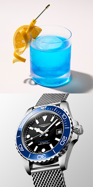 LONGINES(ロンジン) 「ロンジン 表参道 ポップアップ ～ハイドロコンクエスト コンセプトストア～」を記念し、「ザ ストリングス 表参道」とコラボレーションのオリジナルドリンク3種を展開。2026年7月11日(土)から8月26日(水)まで
