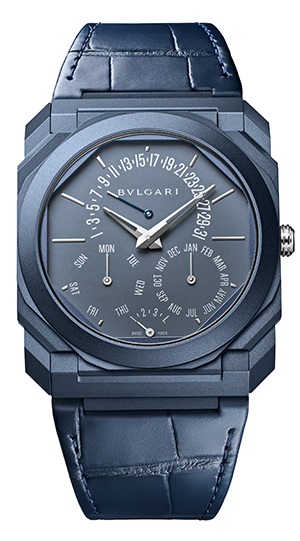 BVLGARI(ブルガリ) 2026新作 モノクロームの洗練されたタッチ。ブルガリ「オクト フィニッシモ パーペチュアル カレンダー」