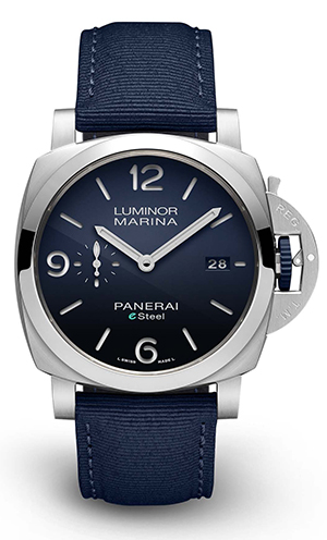 PANERAI(パネライ) 2021新作 資源を循環させる製造業の新しい在り方を時計業界に。パネライ「ルミノール マリーナ eスティール™」