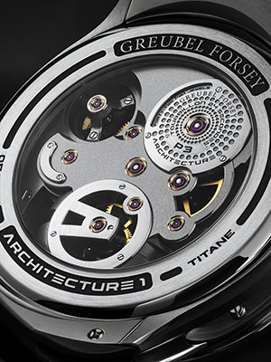 GREUBEL FORSEY(グルーベル・フォルセイ) 2022新作 都会感あふれる腕時計。グルーベル・フォルセイ「トゥールビヨン 24セコンド アーキテクチャ」