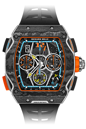 RICHARD MILLE(リシャール・ミル) 2024新作 リシャール・ミル「RM 65-01 オートマティック スプリットセコンド クロノグラフ マクラーレン W1」