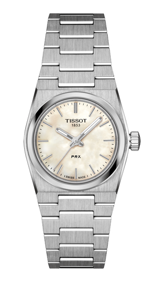 TISSOT(ティソ) 2024新作 ティソを象徴するPRXに25mmケース径のモデルが誕生。ティソ「PRX クォーツ 25mm」