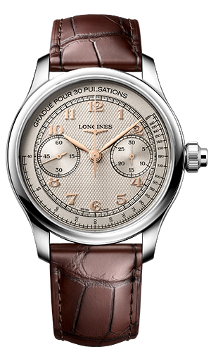 LONGINES(ロンジン) 2026新作 クラシカルなパルスメーター付きモノプッシャークロノグラフを現代のエレガンスへと昇華した、「ロンジン マスターコレクション クロノ モノプッシャー」誕生