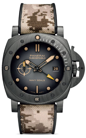 PANERAI(パネライ) 2024新作 レガシーはさらに強く。ネイビーシールズを称える、パネライ「サブマーシブル ネイビーシールズ エディション」