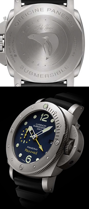 PANERAI(パネライ) 探検家マイク・ホーンとパートナーシップ。 限定500本のスペシャルモデル登場