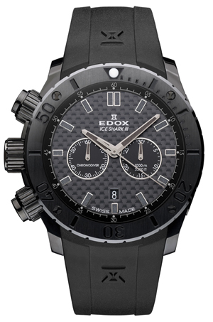 EDOX(エドックス) 人気限定モデル第3弾。アイスシャークIII リミテッドエディション登場