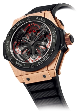 HUBLOT(ウブロ) GENEVA FAIR 2012最新作  キング・パワーウニコ GMT 