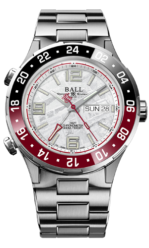 BALL WATCH(ボール ウォッチ) 2025新作 ギベオン隕石ダイヤル採用のボール ウォッチ「ロードマスター マリン GMT メテオライト」に新ベゼルカラー追加で魅力をさらに拡張!