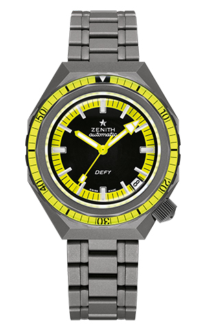 ZENITH(ゼニス) 2025新作 ゼニス「デファイ エクストリーム ダイバー」と「デファイ リバイバル ダイバー」に、深淵へ挑むシャドウバージョンが登場