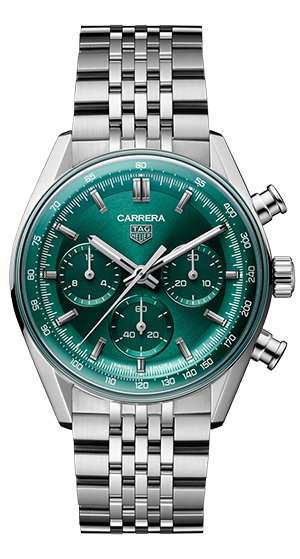 TAG Heuer(タグ・ホイヤー) 2026新作 タグ・ホイヤー、グラスボックスのレガシーを継承し、存在感と視認性を高めた「タグ・ホイヤー カレラ クロノグラフ」を発表。レーシングスピリットとエレガンスが融合した新たな“グラスボックス”デザインを通して、ジャック・ホイヤーのビジョンを体現し、新たな次元へ