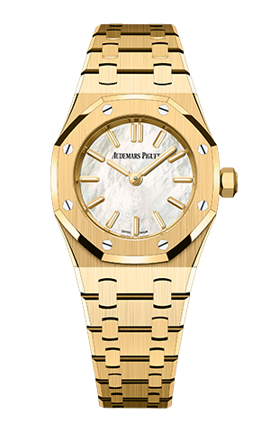 AUDEMARS PIGUET(オーデマ ピゲ) 2026新作 オーデマ ピゲ「ロイヤル オーク ミニ クォーツ」にストーンダイヤルの新作2モデルが登場