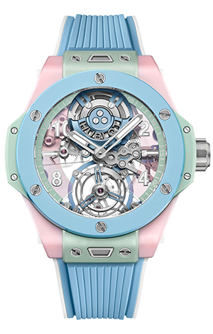 HUBLOT(ウブロ) 2026新作 HUBLOT SUMMER：パステルセラミックの芸術。ウブロ「ビッグ・バン サマー」＆「ビッグ・バン セラミック」コレクション