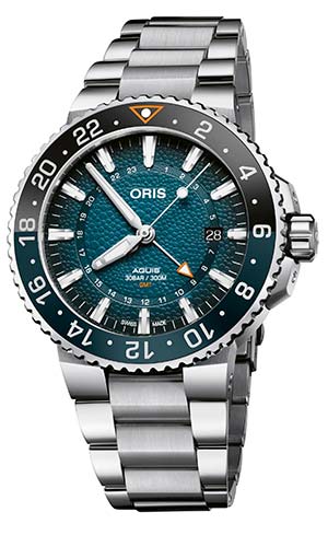 ORIS(オリス) 2021新作 ジンベイザメの皮膚を彷彿させる特別な時計。オリス「ホエールシャーク リミテッドエディション」