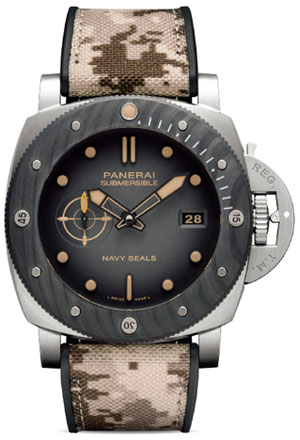 PANERAI(パネライ) 2024新作 レガシーはさらに強く。ネイビーシールズを称える、パネライ「サブマーシブル ネイビーシールズ エディション」