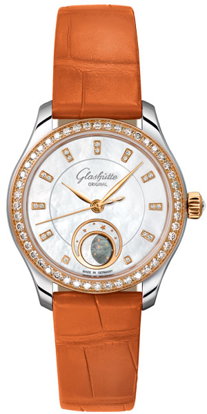 GLASHÜTTE ORIGINAL(グラスヒュッテ・オリジナル) 2025新作 現代女性の多才さと強さにインスパイアされた新作。グラスヒュッテ・オリジナル「セレナーデ・ルナ」