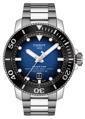 TISSOT(ティソ) 2021新作TISSOTが放つ新しい深海の覇者「ティソ シースター 2000 プロフェッショナル」