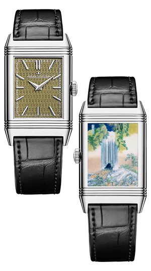 JAEGER-LECOULTRE(ジャガー・ルクルト) 2026新作 葛飾北斎の4作品を称える、4つの新たなレベルソ・トリビュート・エナメルのタイムピース。ジャガー・ルクルト「レベルソ・トリビュート・エナメル」葛飾北斎 諸国瀧巡りシリーズ