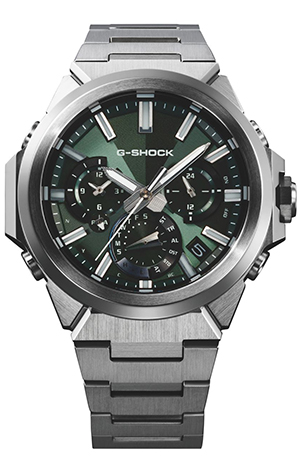 G-SHOCK(ジーショック) 2026新作 ナノ加工技術を活用した光沢感のある立体ダイアル。多パーツ構成による緻密なメタル美の“G-SHOCK”