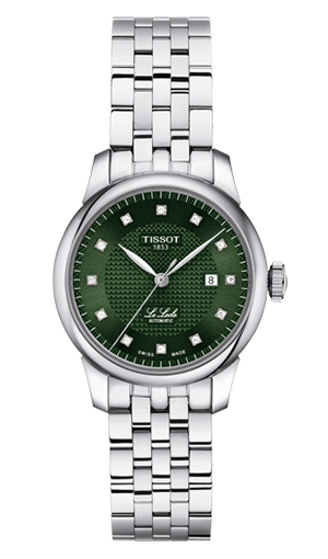 TISSOT(ティソ) 2025新作 再構築されたヘリテージのストーリー。「ティソ ル・ロックル」コレクションより、18Kローズゴールドベゼルとグリーンダイアルを備えた新モデルが登場