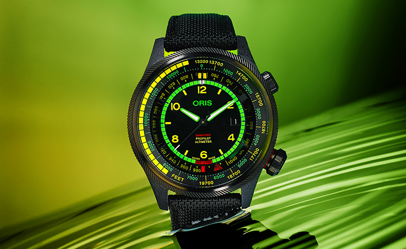 ORIS(オリス) 2025新作 挑戦への司令塔。オリス「オリス×バンフォード プロパイロット アルティメーター “ミッション コントロール”」