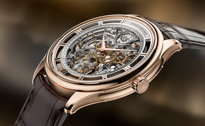 JAEGER-LECOULTRE(ジャガー・ルクルト) 2026新作 超薄型自動巻ムーブメントにフライングトゥールビヨンとミニッツリピーターを 融合させたオープンワークの傑作。ジャガー・ルクルト「マスター・ハイブリス・メカニカ・ウルトラスリム・ミニッツリピーター・トゥールビヨン」