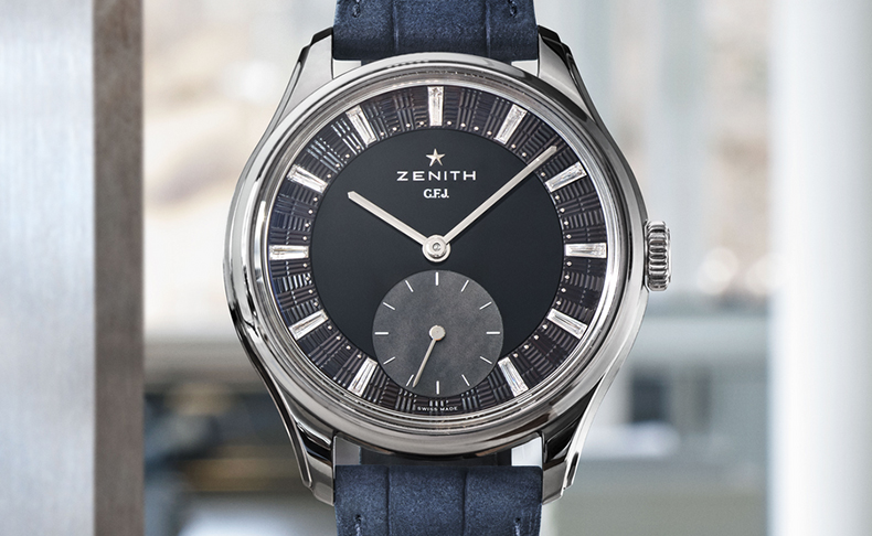 ZENITH(ゼニス) 2026新作 ゼニス、伝説的クロノメーター「G.F.J.」の希少なタンタル製モデルを発表