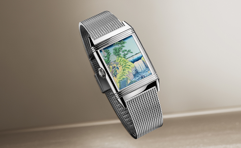 JAEGER-LECOULTRE(ジャガー・ルクルト) 2026新作 葛飾北斎の4作品を称える、4つの新たなレベルソ・トリビュート・エナメルのタイムピース。ジャガー・ルクルト「レベルソ・トリビュート・エナメル」葛飾北斎 諸国瀧巡りシリーズ
