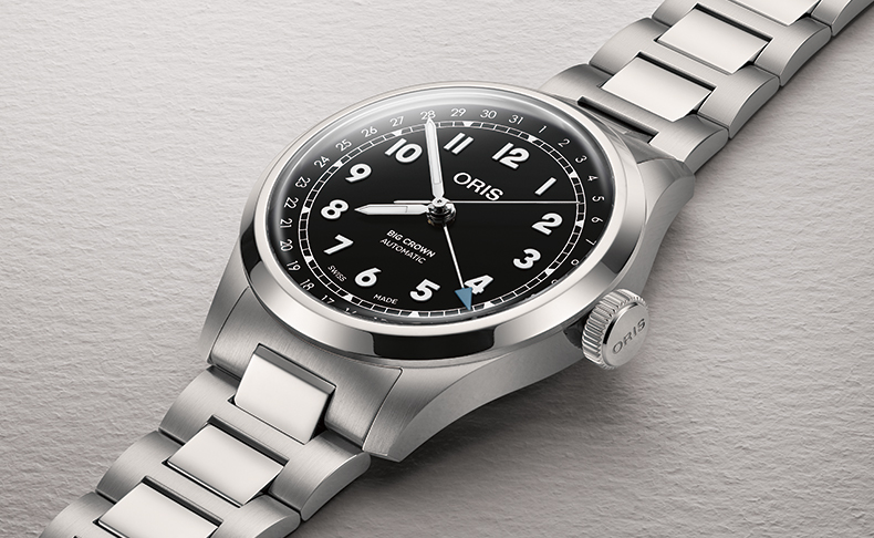 ORIS(オリス) 2026新作 黒への回帰。オリス「ビッグクラウン ポインターデイト」