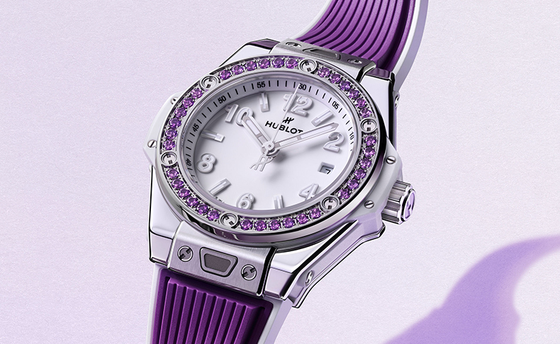 HUBLOT(ウブロ) 2026新作 紫が時を美しく彩る。ウブロ、アメジストパープルの「ビッグ・バン ジョイフル」を発表