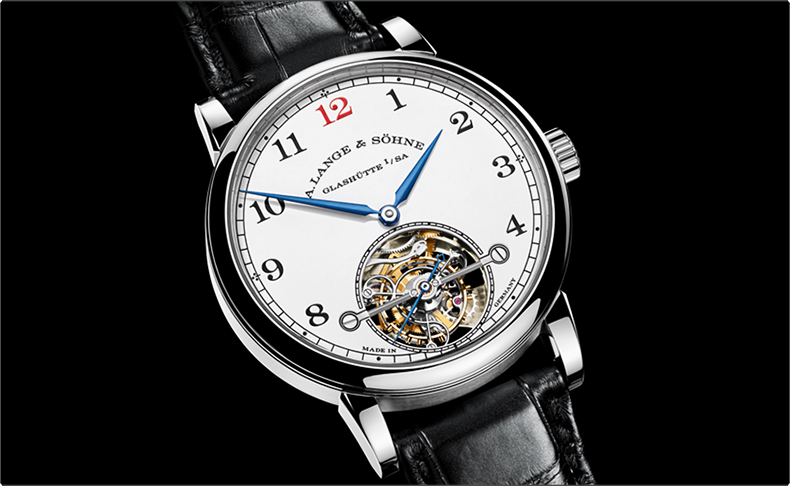 A. LANGE ＆ SÖHNE(A.ランゲ＆ゾーネ) エナメルダイヤル仕様の「1815 トゥールビヨン」