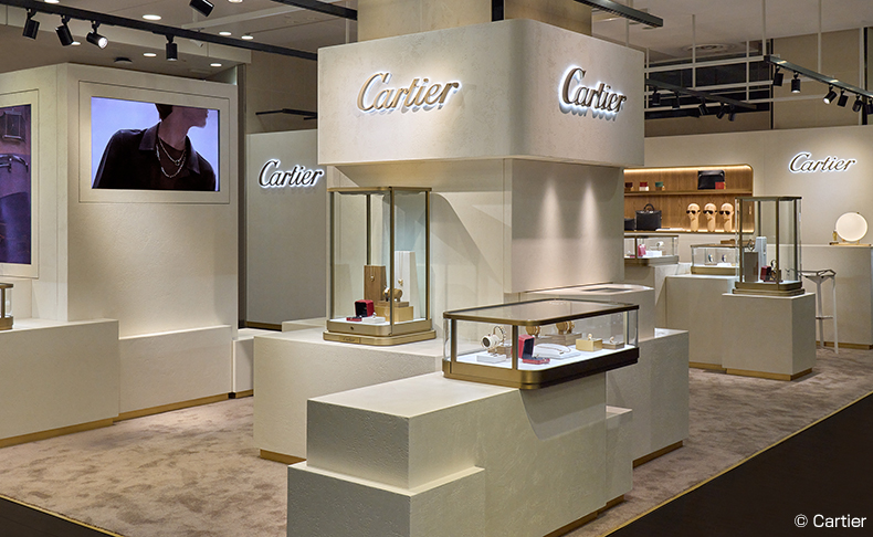 Cartier(カルティエ) 「カルティエ 阪急メンズ大阪 期間限定 ブティック」2023年9月9日(土)～11月27日(月)