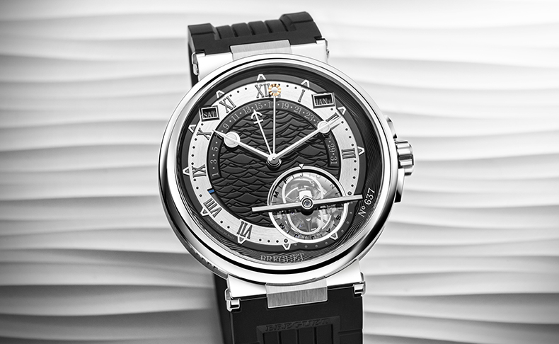 BREGUET(ブレゲ) 2024新作 プラチナの鎧をまとうグランド・コンプリケーション。ブレゲ「マリーン トゥールビヨン エクアシオン マルシャント 5887」